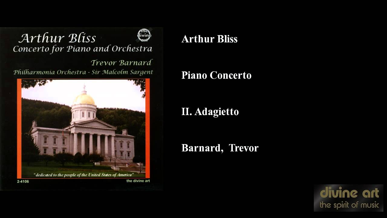 Arthur Bliss, Piano Concerto, II. Adagietto
