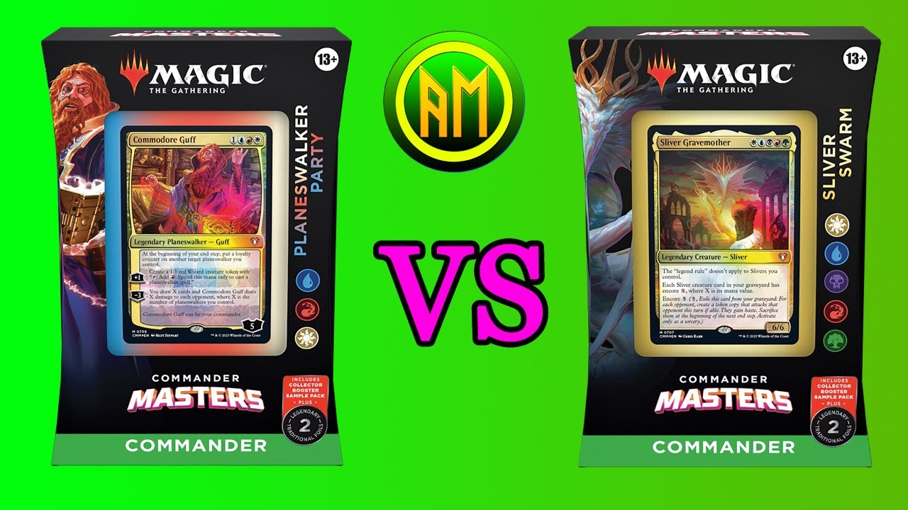 Sfida ⚔️💢 Commander Masters▶️ Planeswalker Party 🔴⚪🔵VS Sliver Swarm🔵⚫🟢⚪🔴 [MTG ITALIA🇮🇹]
