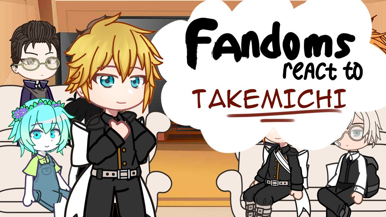 Fandoms react to TAKEMICHI (2/7) en/ru