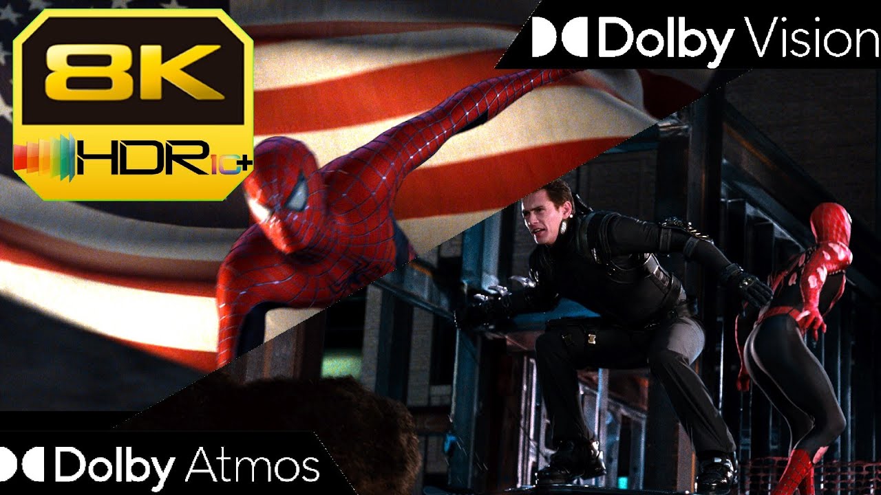 [8K HDR10+] Final Battle - Spider-Man 3 | Dolby Atmos &bull; Dolby Vision