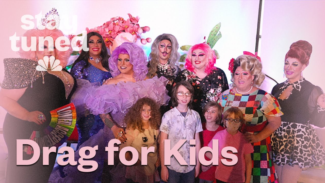 We went to a drag brunch for kids