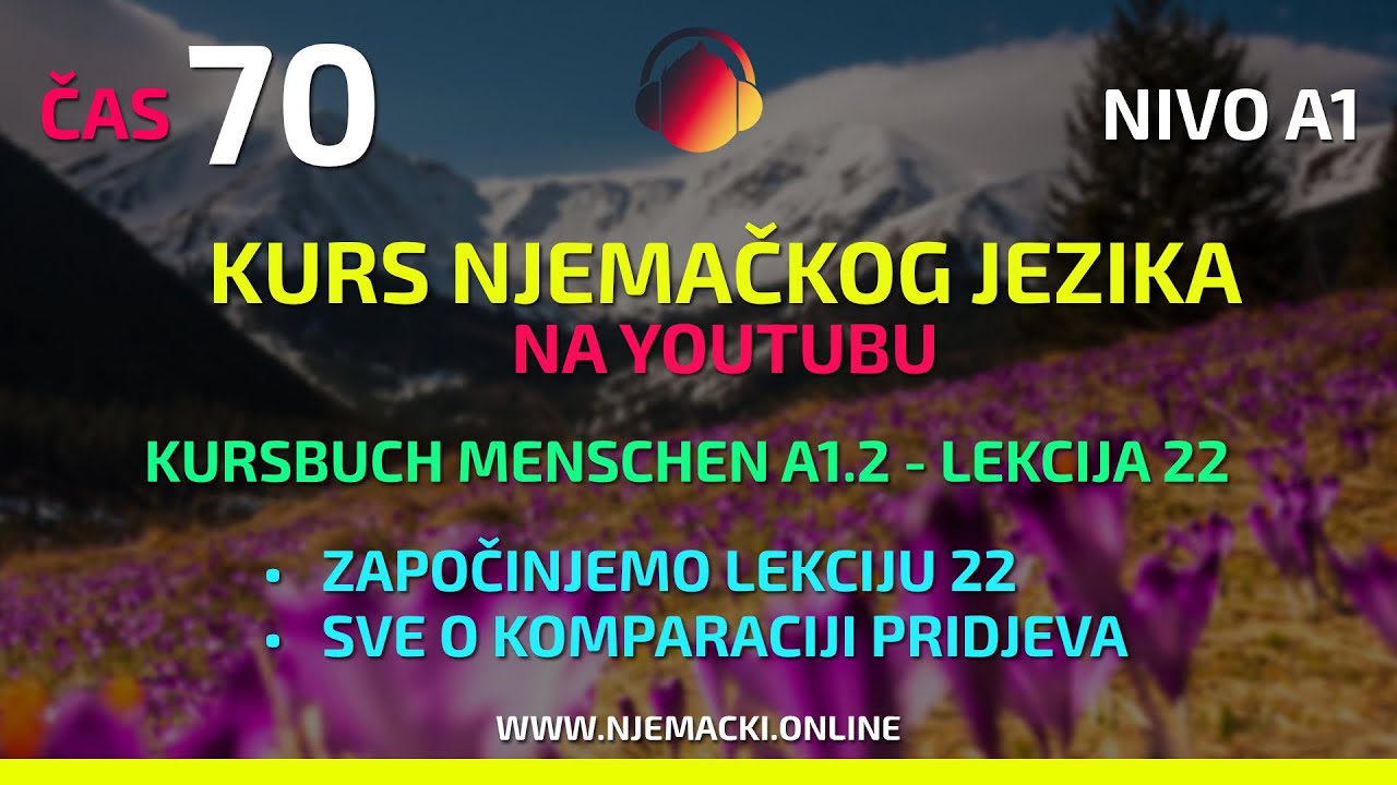 Komparacija pridjeva na njemačkom jeziku - sva najbitnija pravila
