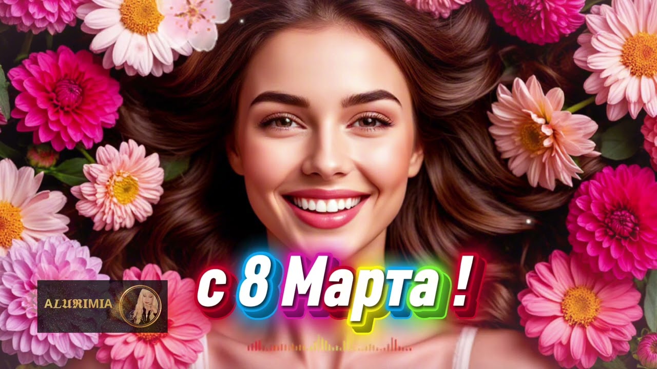 С 8 МАРТА • СИЯЙ, ЖЕНЩИНА! 🌸 Мощный Гимн-Поздравление | Красивая Песня о Женской Силе и Любви