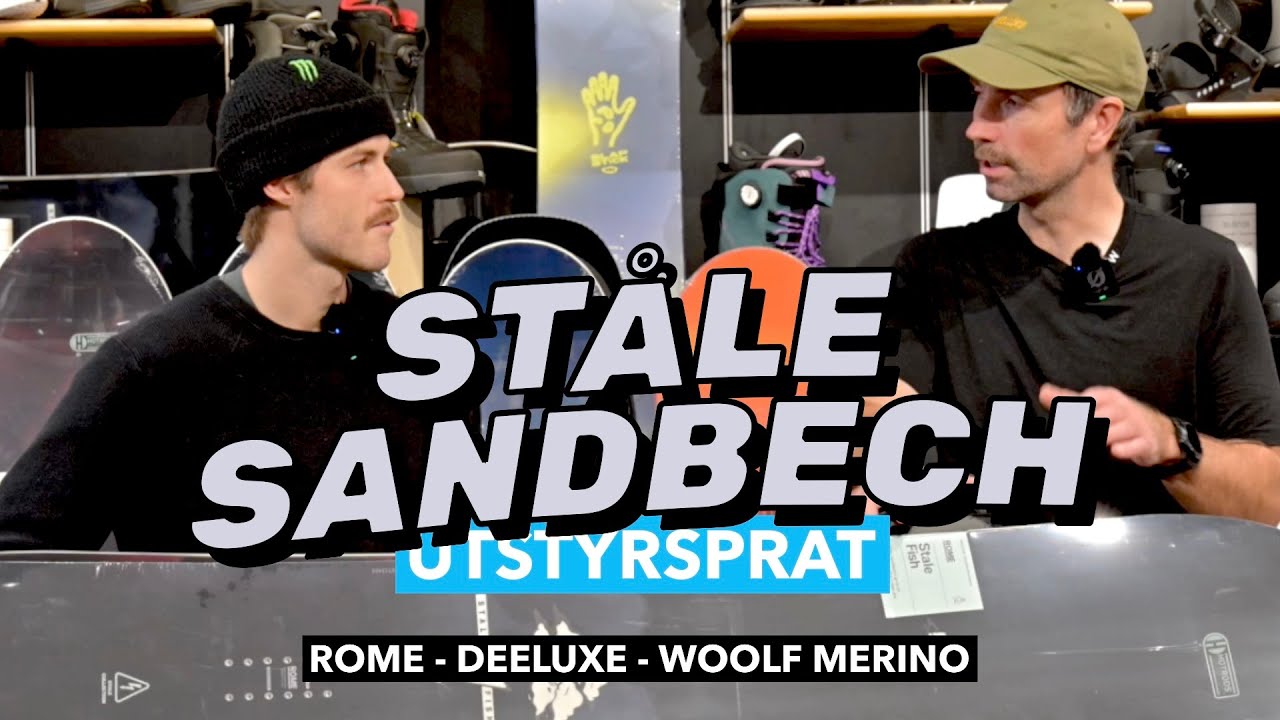 Ståle Sandbech hos Surfesjappa | Rome Snowboards, Deeluxe Boots & Woolf Merino – Ekte snowboardprat!