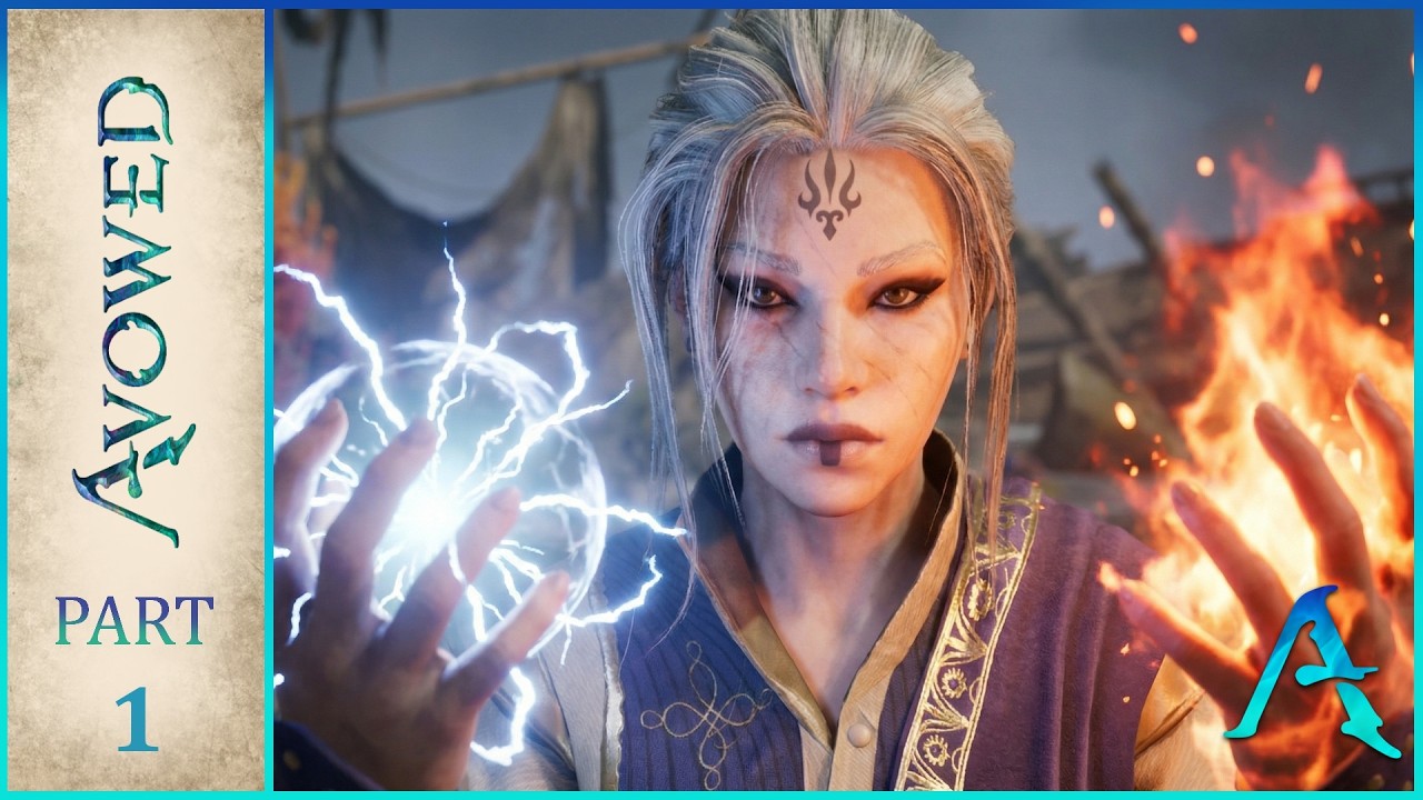 Avowed - Playthrough - Part 1 (Female Envoy, Court Augur) (PS5) | No Commentary
