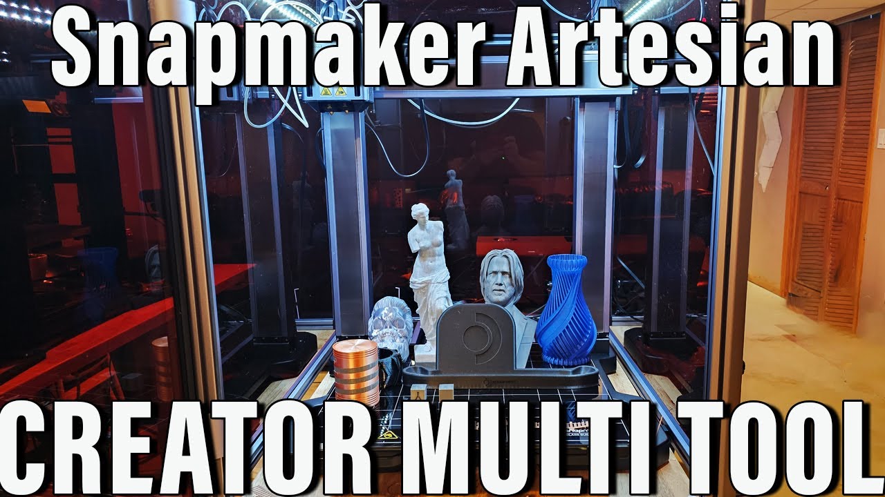 Раскрываем невероятную мощь нового 3D-принтера Snapmaker Artesian! Часть 1