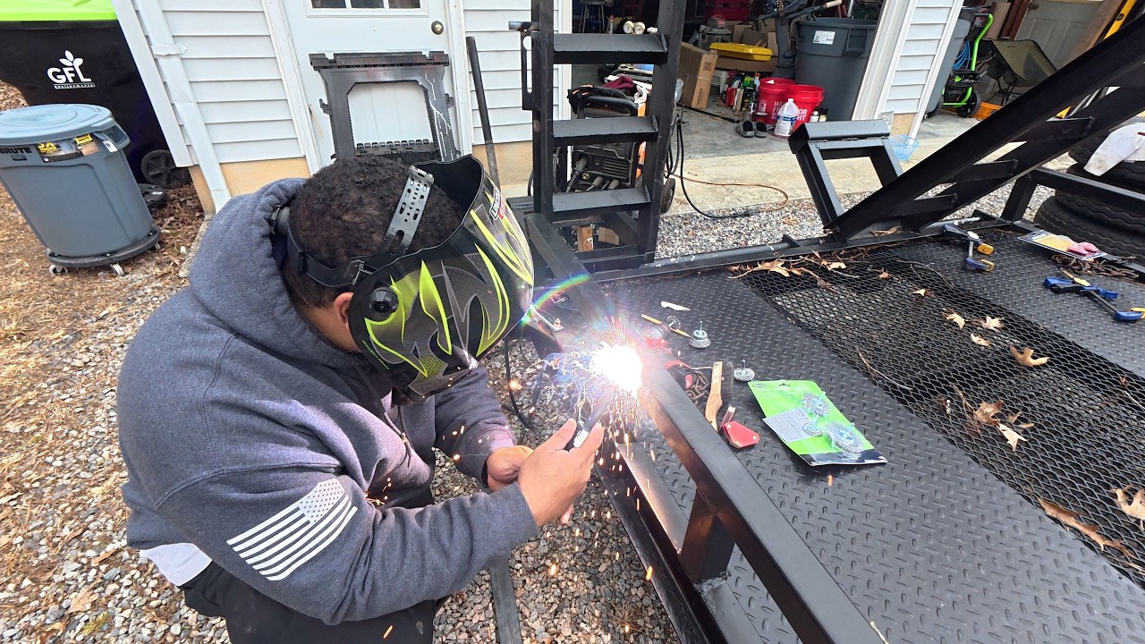 Modifying My 18' Utility Trailer Ramps