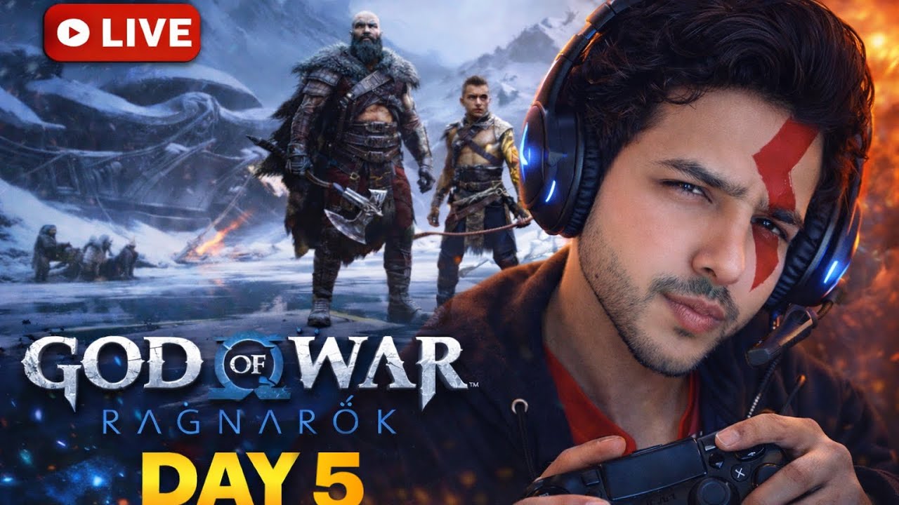 God of war ragnarok live || day 5  || #daddygujjar #godofwarragnarok #godofwarragnarokwalkthrough