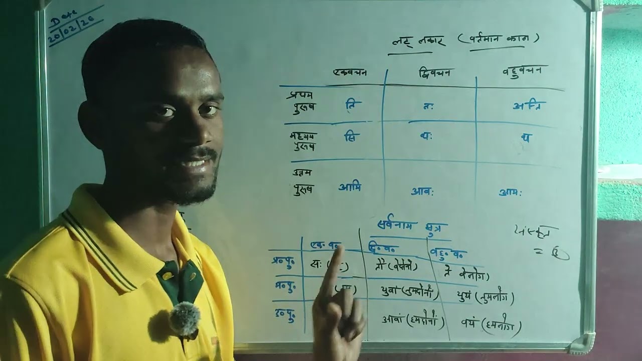लट् लकार (वर्तमान काल) By- sk-sir