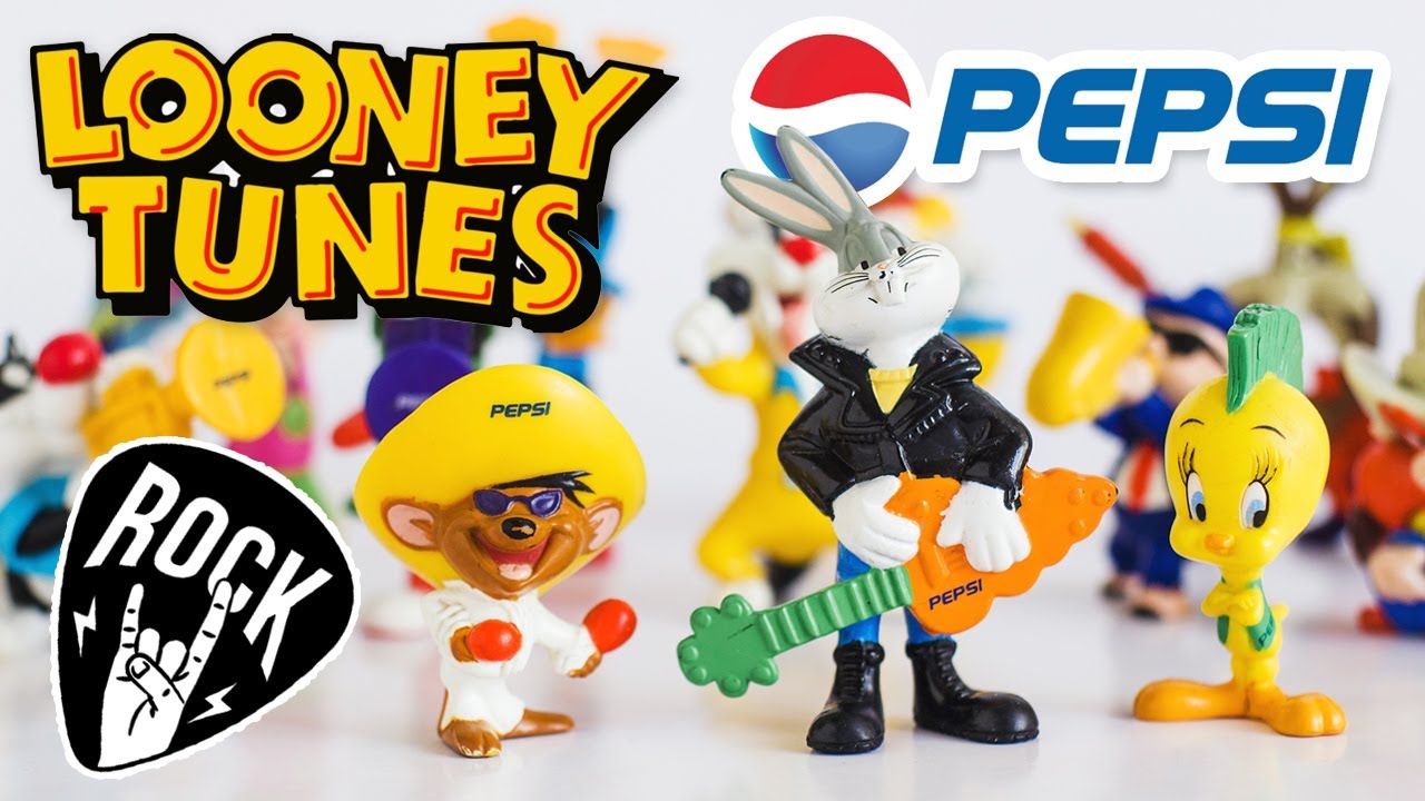 LOONEY TUNES PEPSI ROCK Colección 1995 😎✅