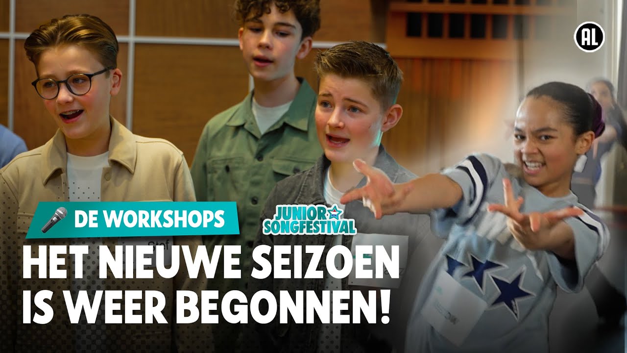 #1 DE AUDITIES | WORKSHOPS DEEL 1 | JUNIOR SONGFESTIVAL 2025 🇳🇱