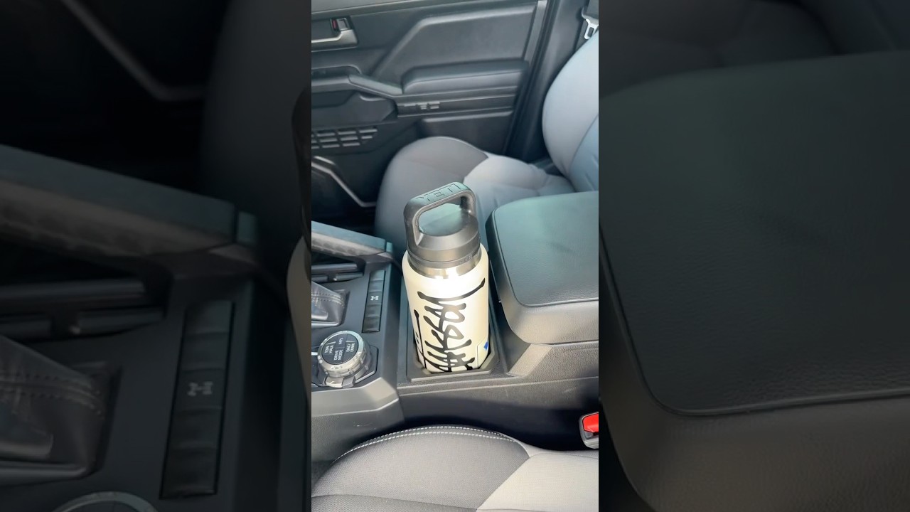 Oversized cup holder mod for the 4th gen Tacoma! ​⁠