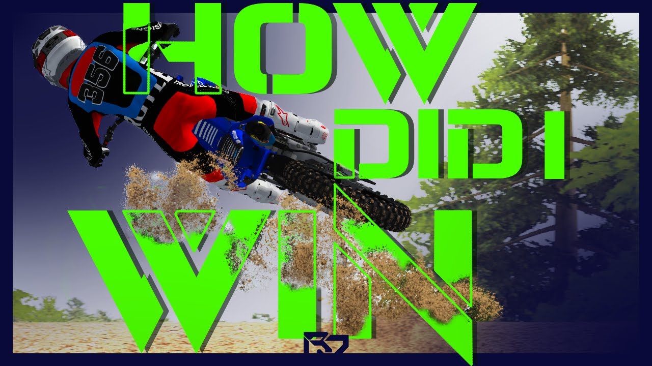 HOW Did I Win This Race???? | MX BIKES