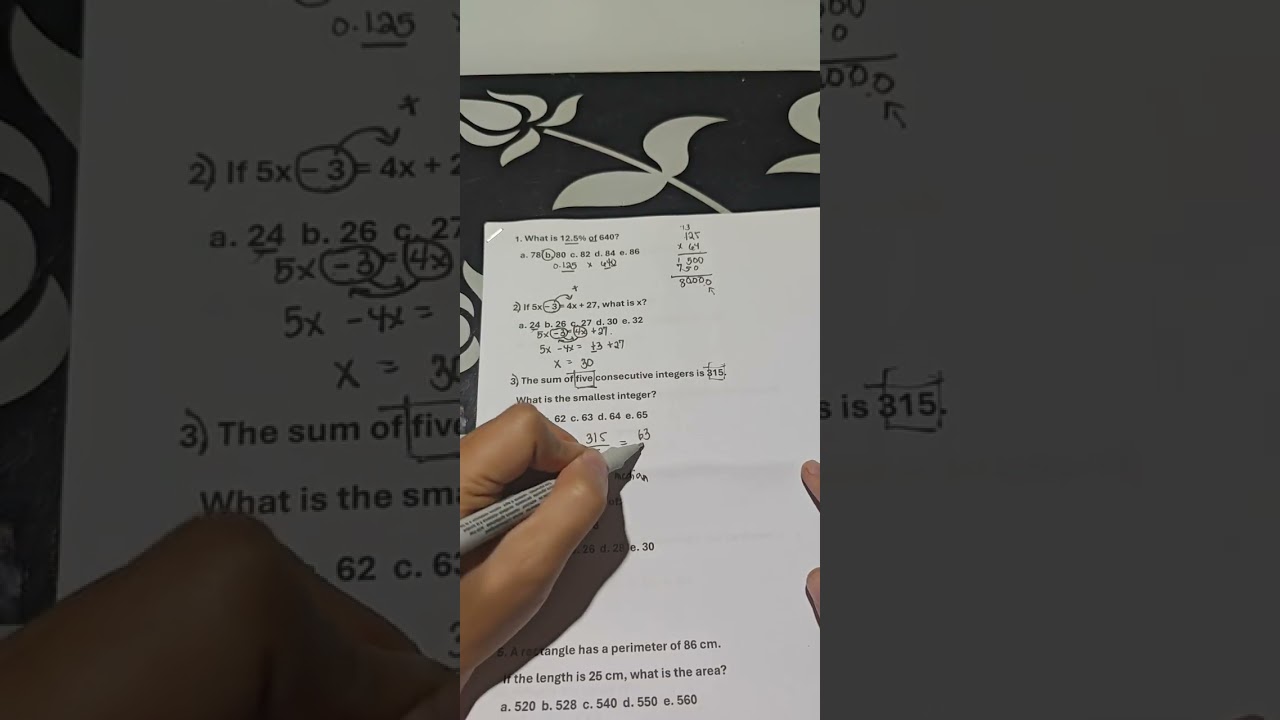 Civil Service Exam Math Reviewer | February 7 LIVE Replay (DOST & NAPOLCOM)