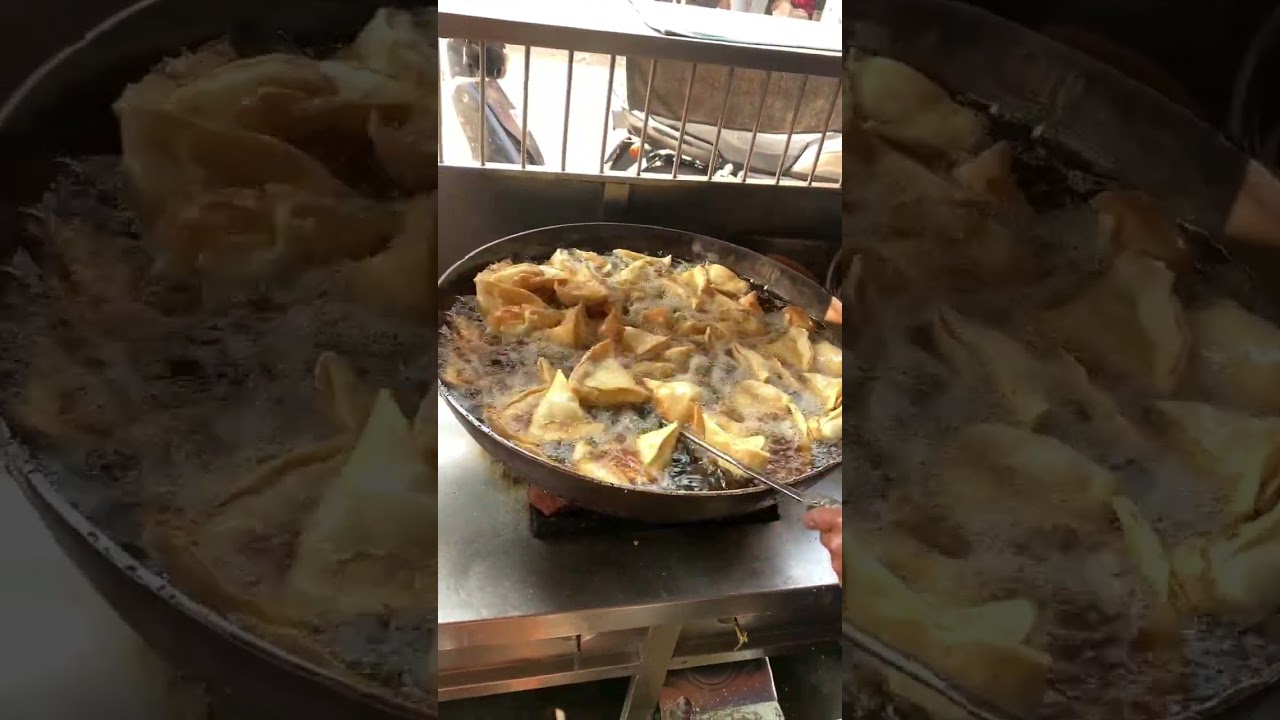 Garma garam samose #food #livestreetfood