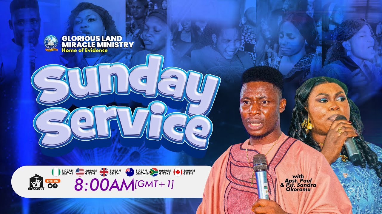 SUNDAY SERVICE with Apostle Paul & Pst. Sandra Okoromu || 8th february 2026