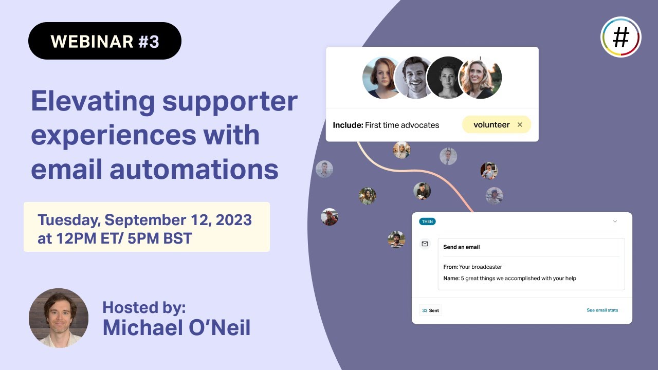 NationBuilder Academy #3: Elevate Supporter Experiences with Email Automations