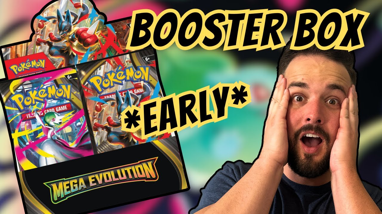 **EARLY** Mega Evolution Booster Box OPENING