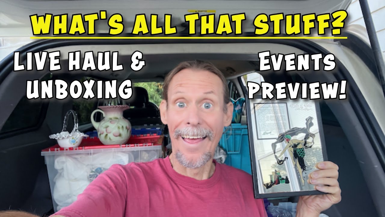 Live Haul, Surprise Unboxing & Upcoming Events Calendar!