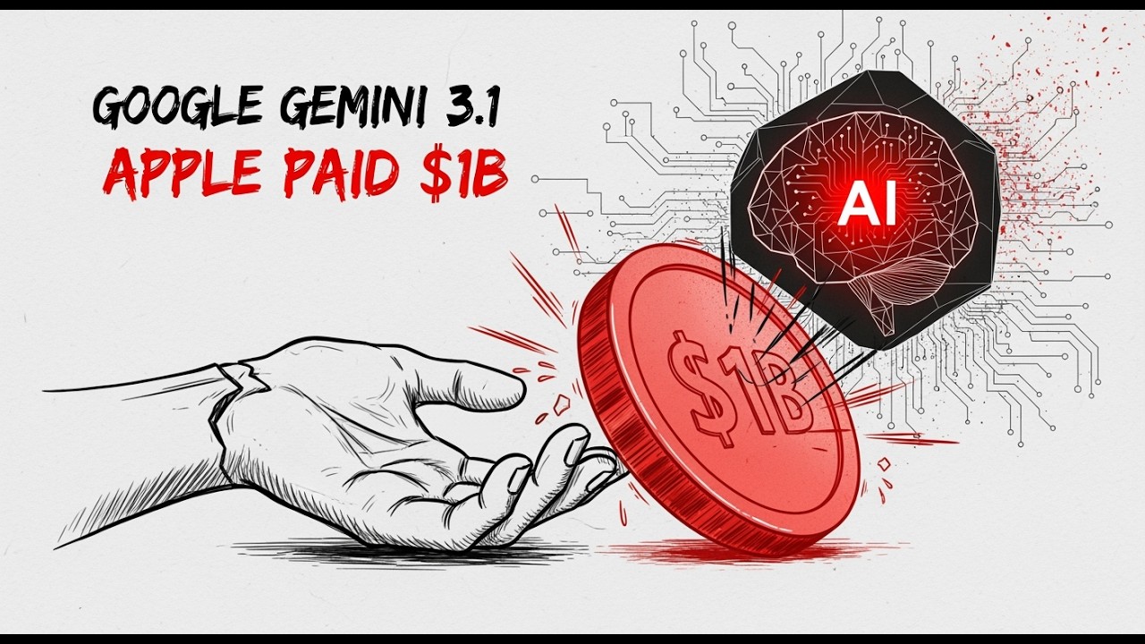 Gemini 3.1 - Google's AI Just Doubled Its IQ in 90 Days — Here's Why Apple Paid $1 Billion For It