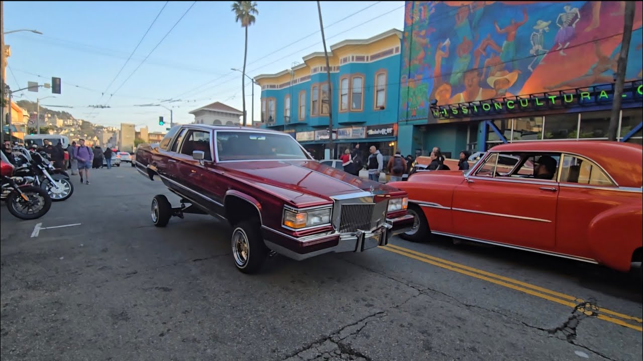 SAN FRANCISCO CA CINCO DE MAYO 2025 VIVA LA RAZA LOWRIDER CAR SHOW AND CRUISE