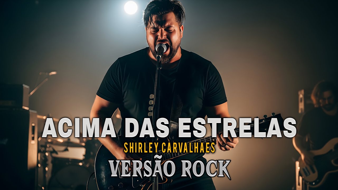 🔥 ACIMA DAS ESTRELAS – Versão ROCK | Cover Gospel (Shirley Carvalhaes) 🔥