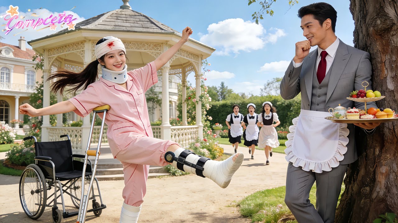 Garota Pobre Finge Ser Atropelada Pelo CEO—Mas Ele A Vê Dançar No Jardim & Se Apaixona Pela Fofura!