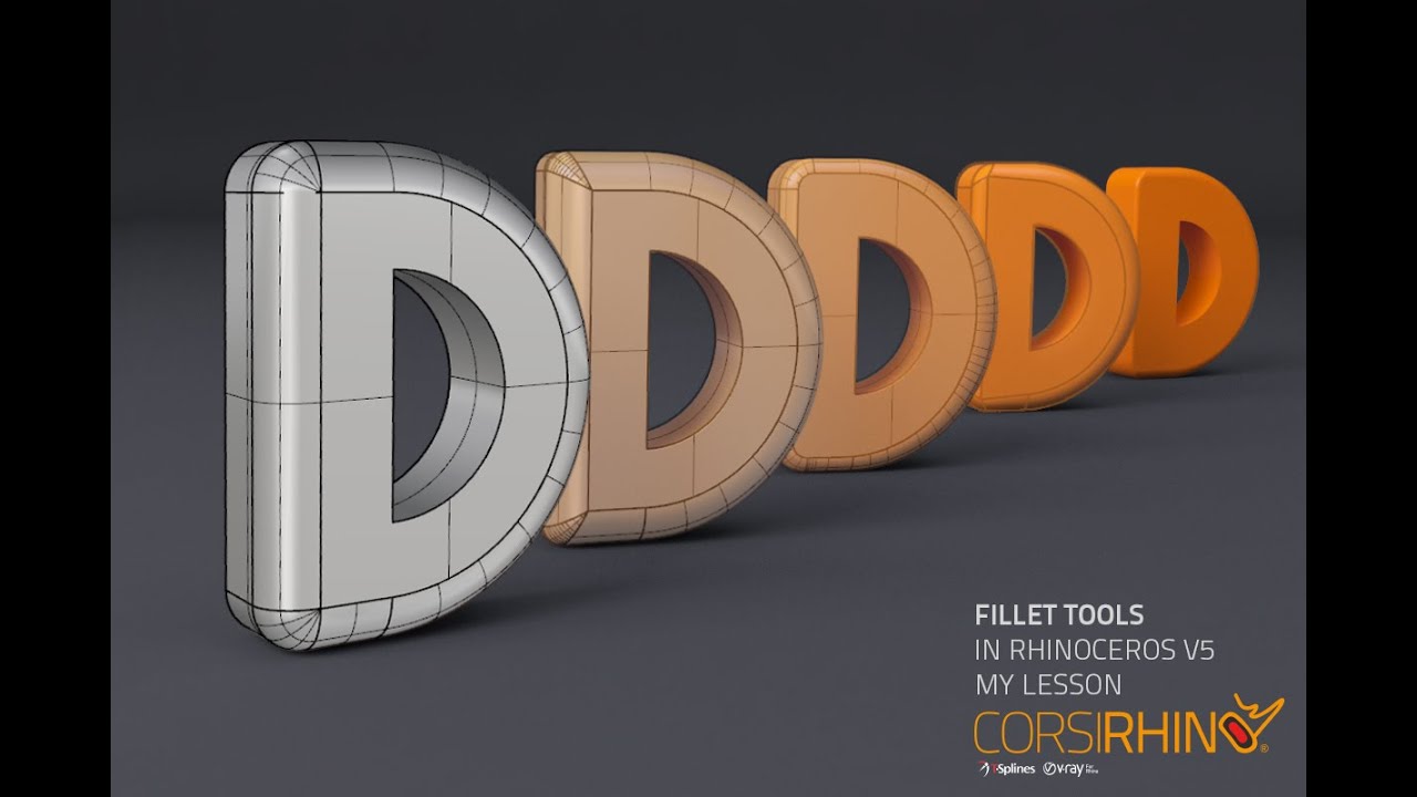 How to make FILLETEDGE working perfectly in Rhino3D - my lesson at University