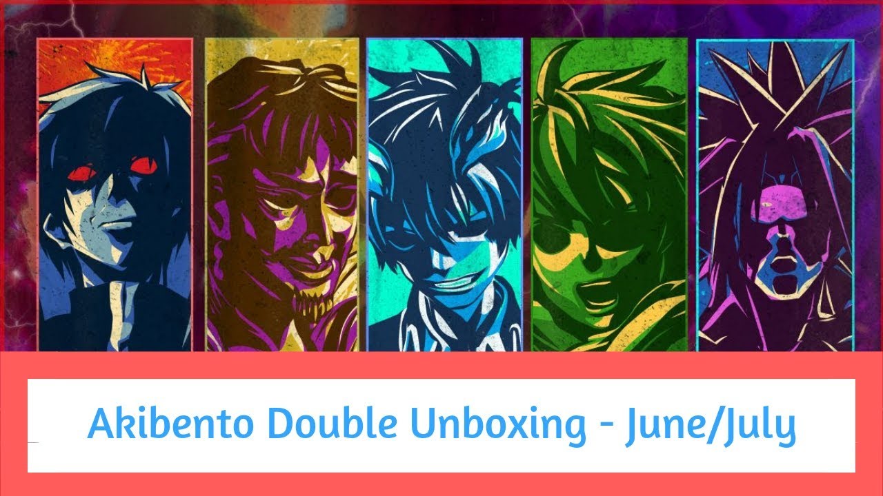 [5] Akibento Double Unboxing feat. My Friend (June & July 2018)