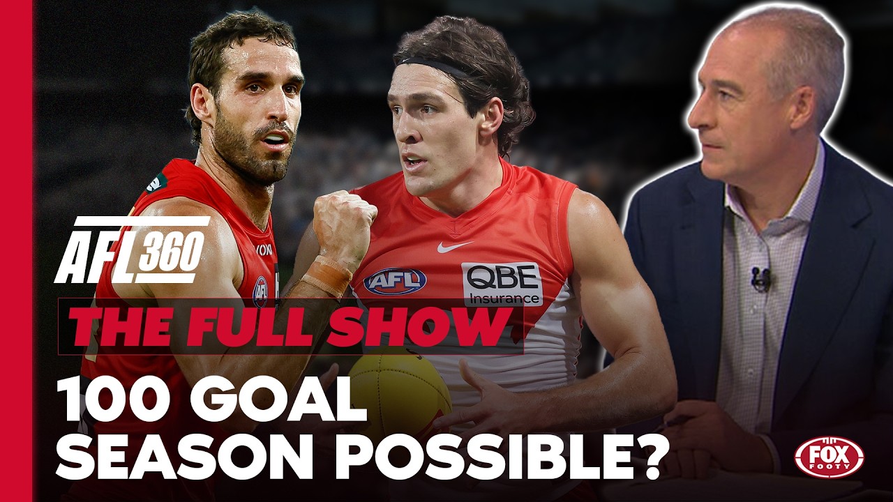 “100 goals is on!” Lyon backs a player to hit the milestone + Swans dealt injury blow 🫣 | FULL SHOW