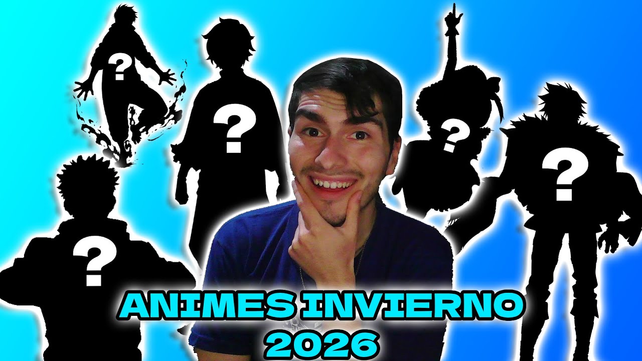 QUE ANIMES VERE ESTA TEMPORADA DE INVIERNO 2026