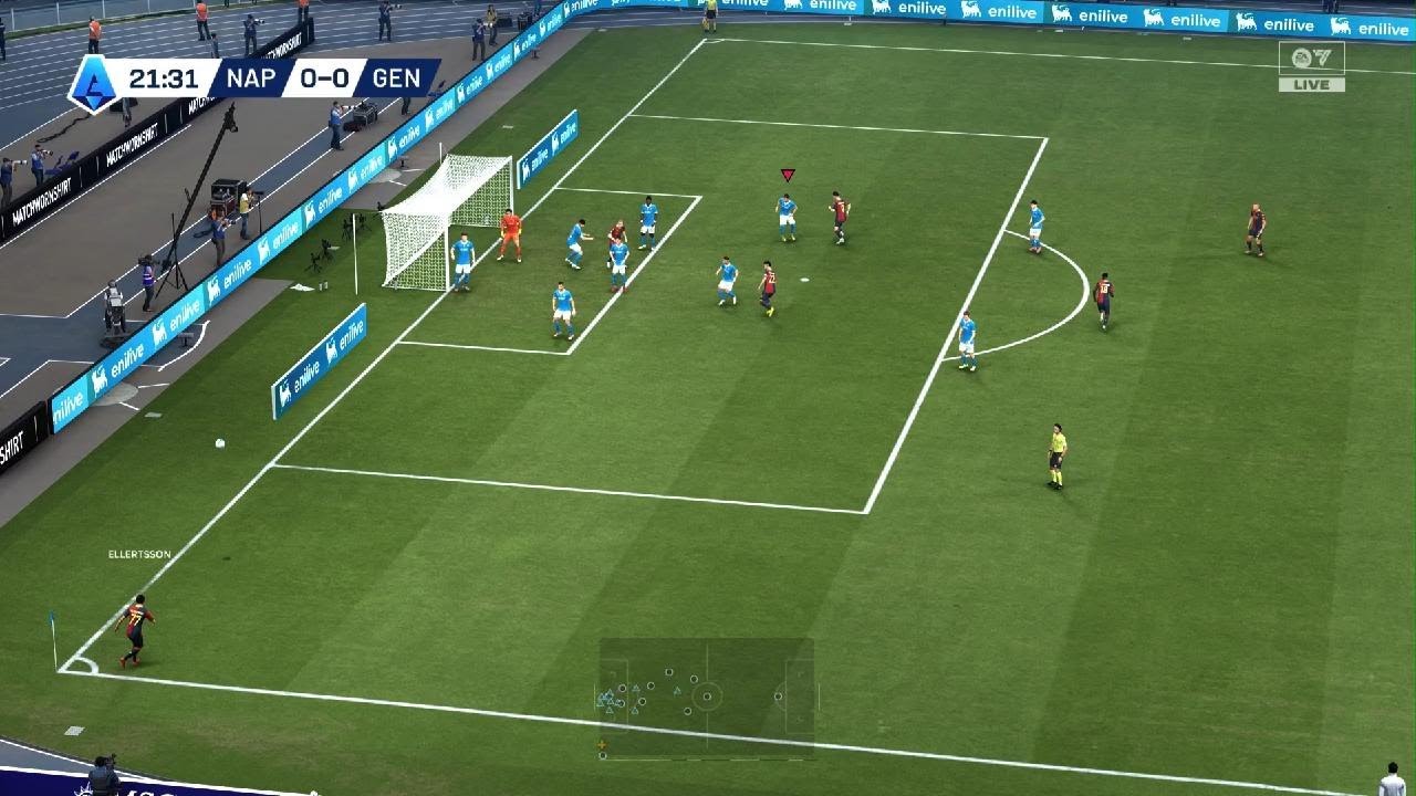 Carriera allenatore Napoli #30 Genoa-Napoli #gameplayita
