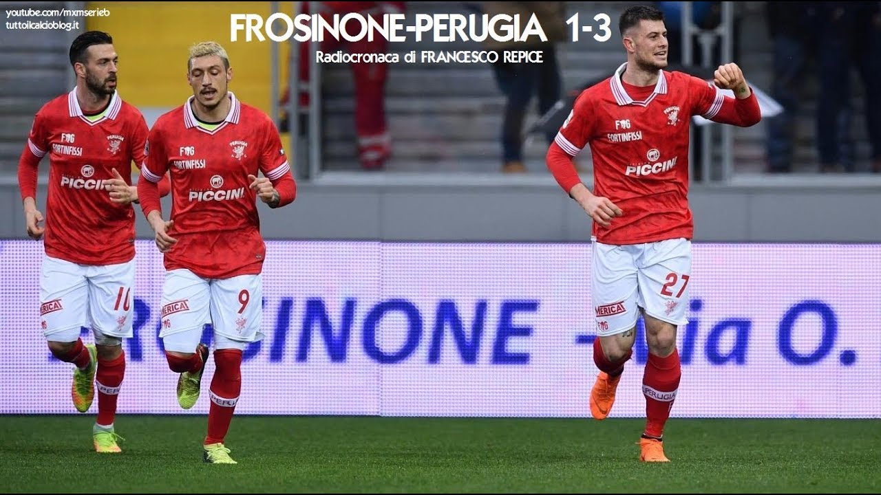 Frosinone-Perugia 1-3 - Radiocronaca di Francesco Repice (24/2/2018) da Rai Radio 1