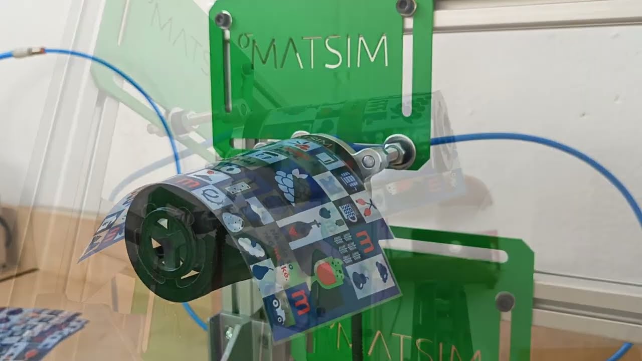 MATSIM: Advanced Label Wrapping on IML Mandrel - Precision and Speed