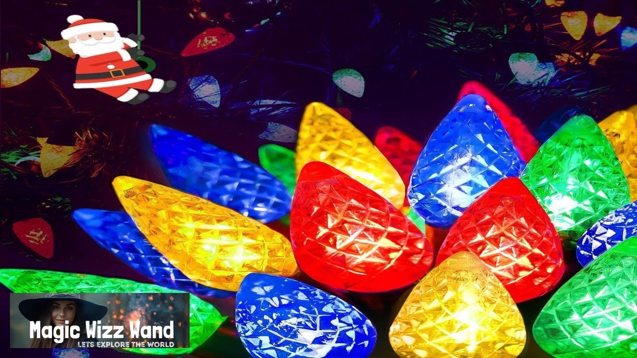 240 светодиодных рождественских гирлянд C6, 78 футов, супердлинная рождественская гирлянда