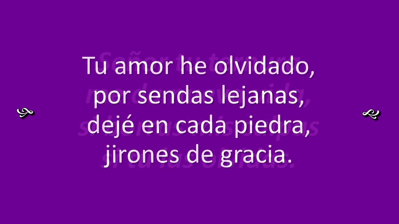 CANTO DEL HIJO PRODIGO