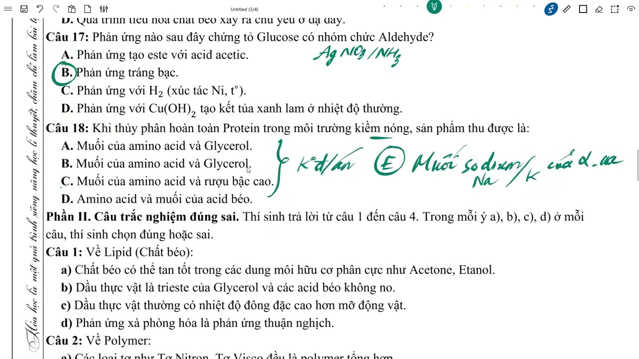 Đề 4 GK2 Hoá 9