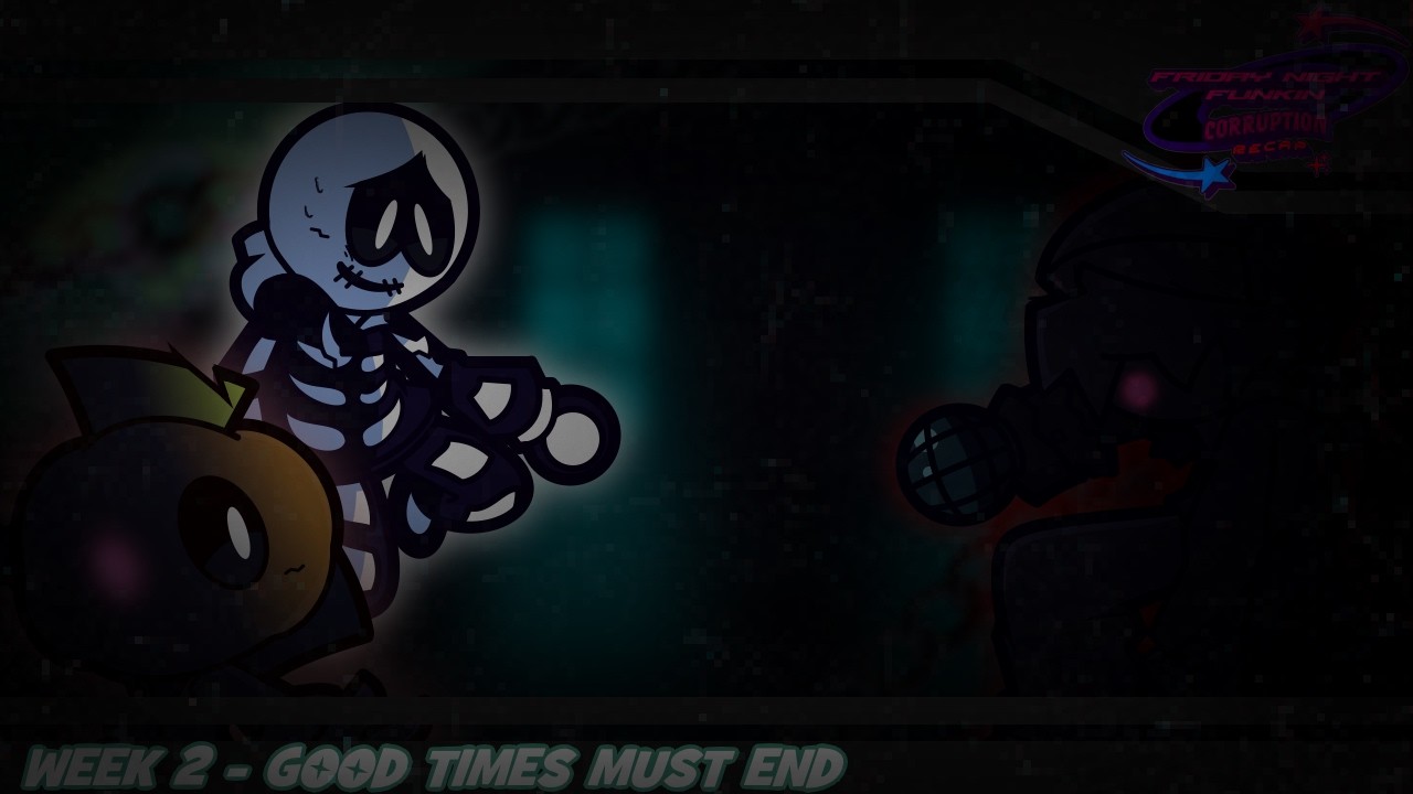 Friday Night Funkin' Corruption RECAP - Spooky kids vs EVIL BF (FULL WEEK)