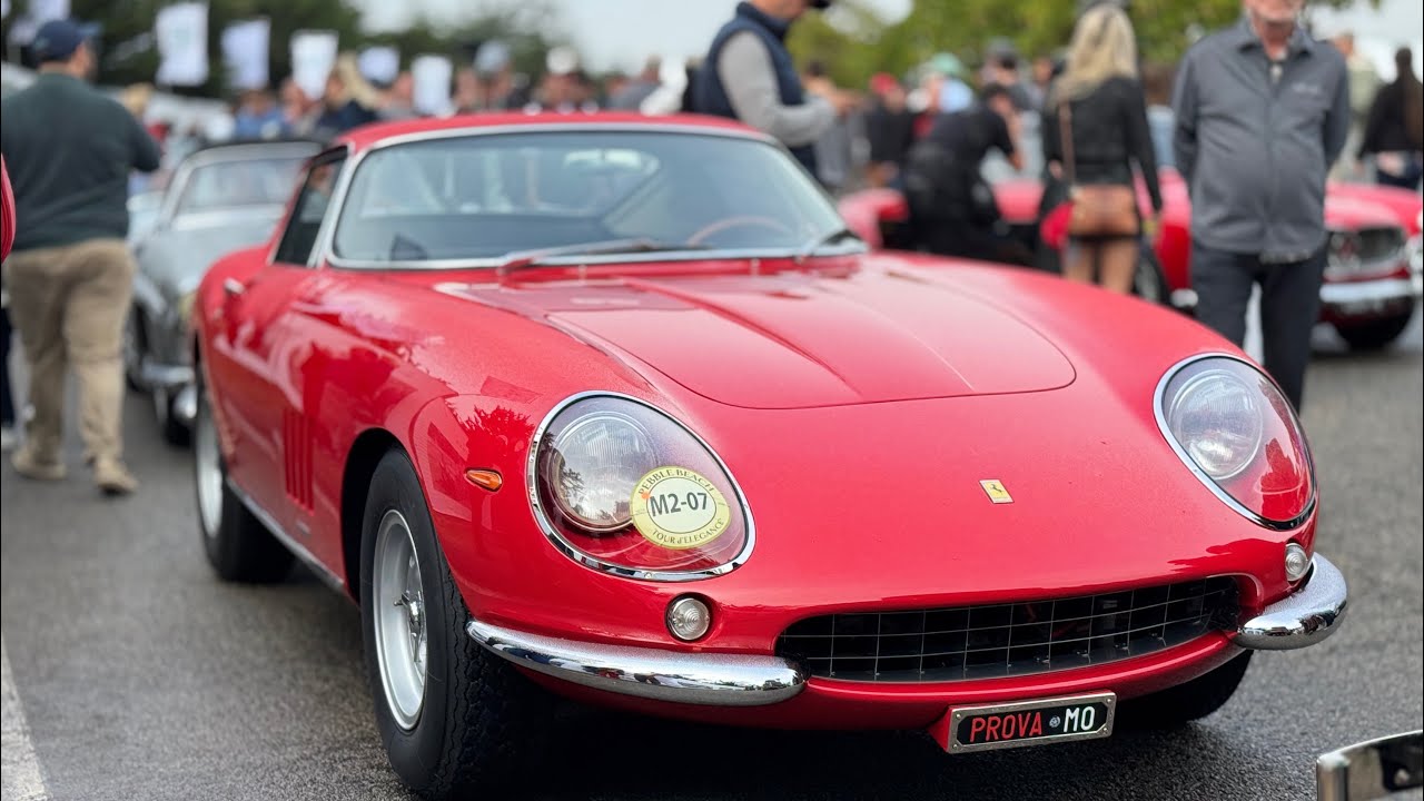 The Wildest Cars of Pebble Beach 2025 Concours d’Elegance