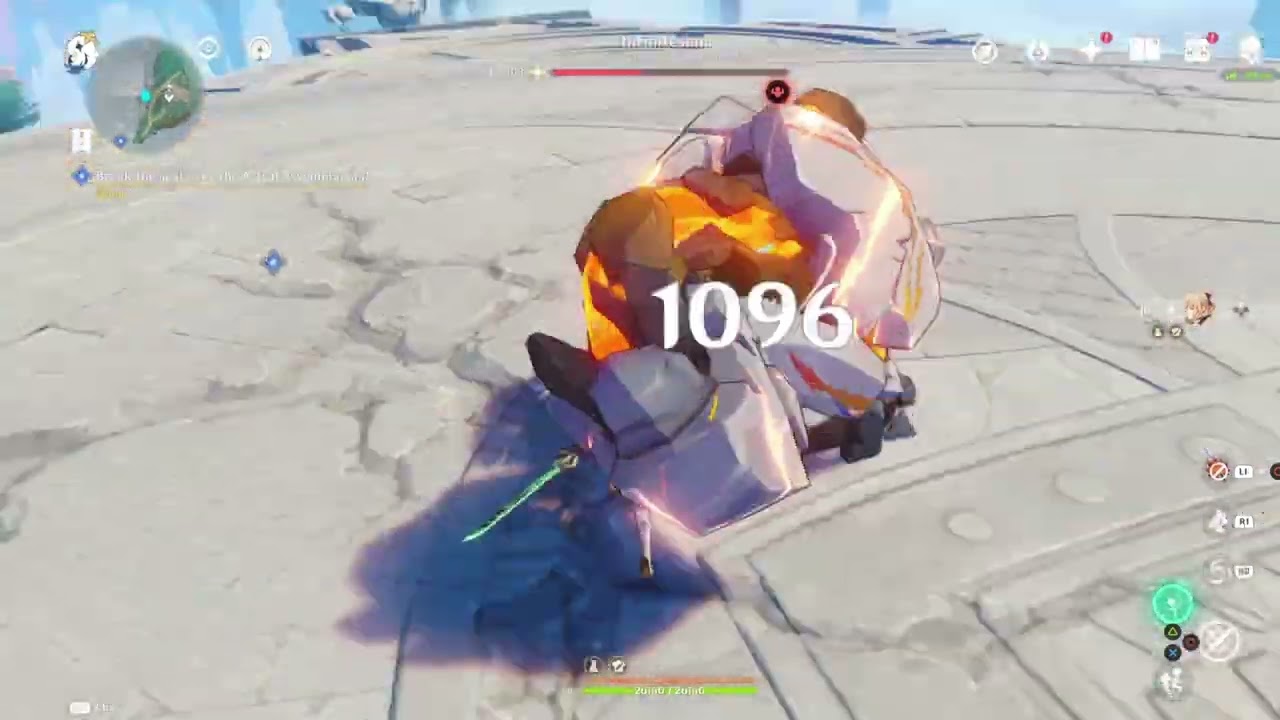 Genshin: How to divide Infinitesimal(Local Legend solo, Jean, No Damage taken)