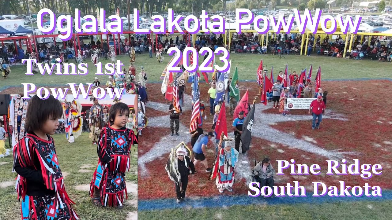 Oglala Lakota PowWow 2023 | Twins 1st PowWow ✨