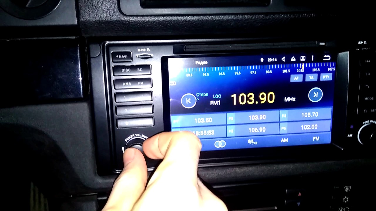 магнитола XTRONS PF7539BAP в BMW e39 специально для bmw5erclub