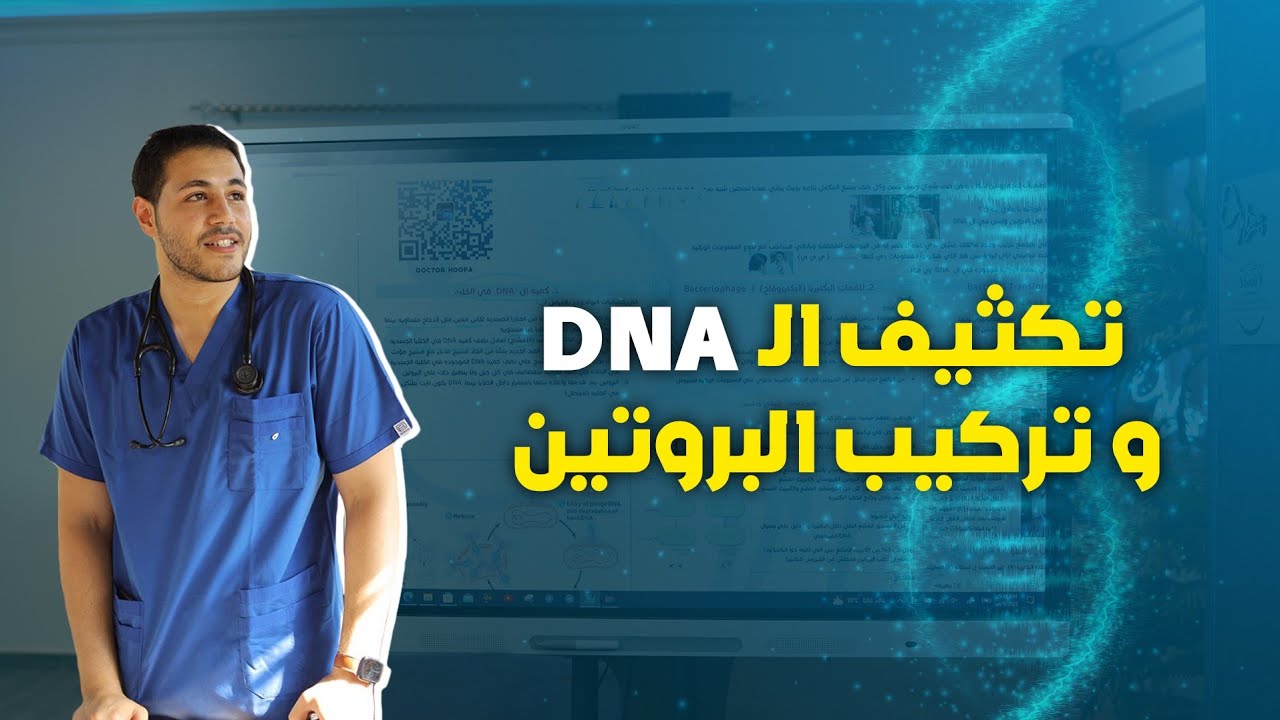 تكثيف ال Dna  وتركيب البروتين #احياء_ثالثة_ثانوى #ثانويه_عامه