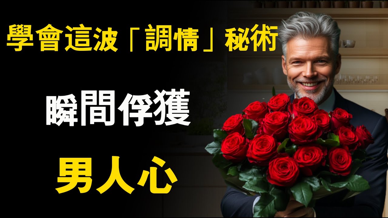 學會這波「調情」秘術，瞬間俘獲男人心！