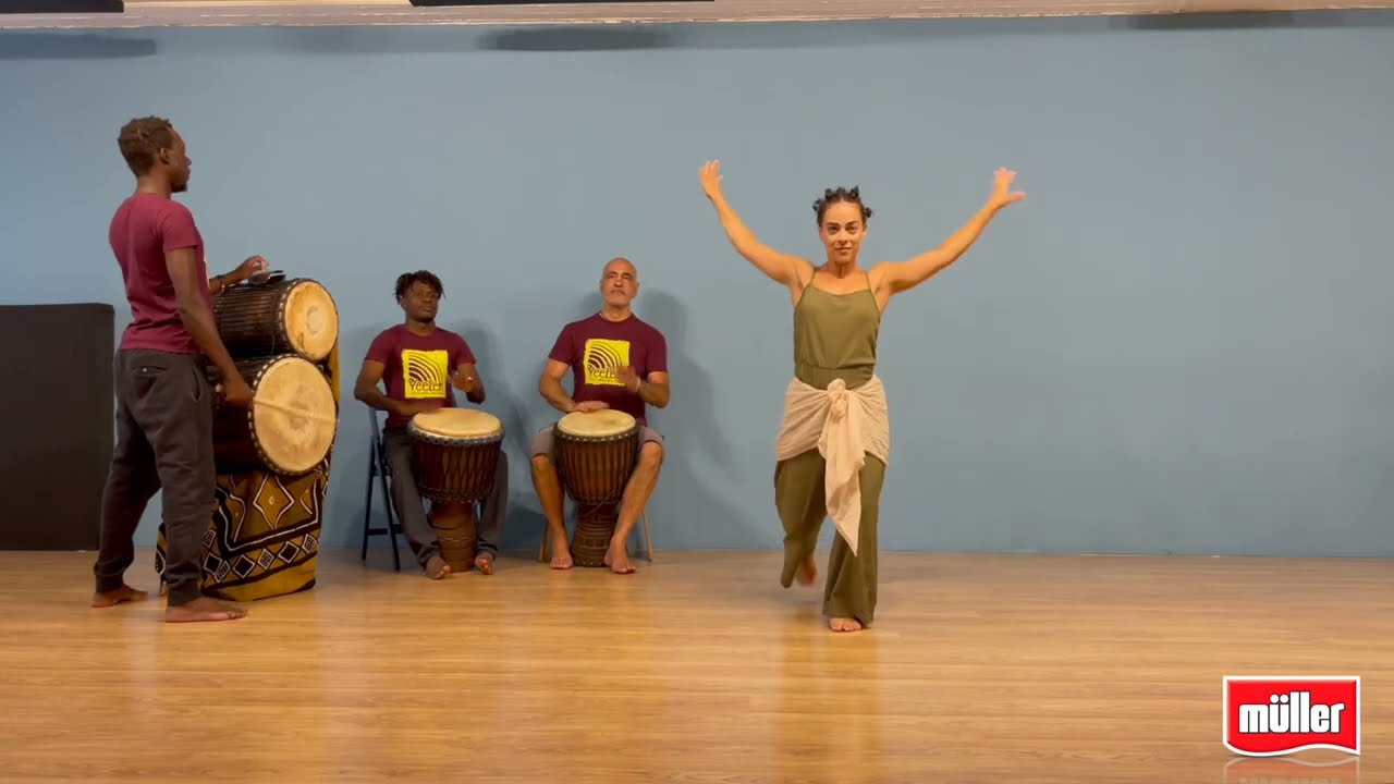 WEST AFRICAN DANCE - SUKU 1 con Sissy Pintela e la compagnia Yeelen