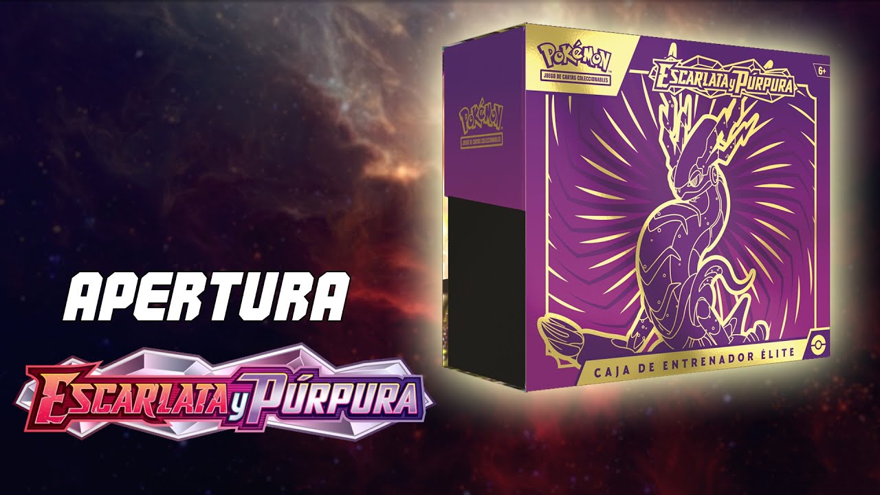 ¡ABRIENDO LA CAJA DE ENTRENADOR ÉLITE DE MIRAIDON! | Pokémon TCG Escarlata/Púrpura
