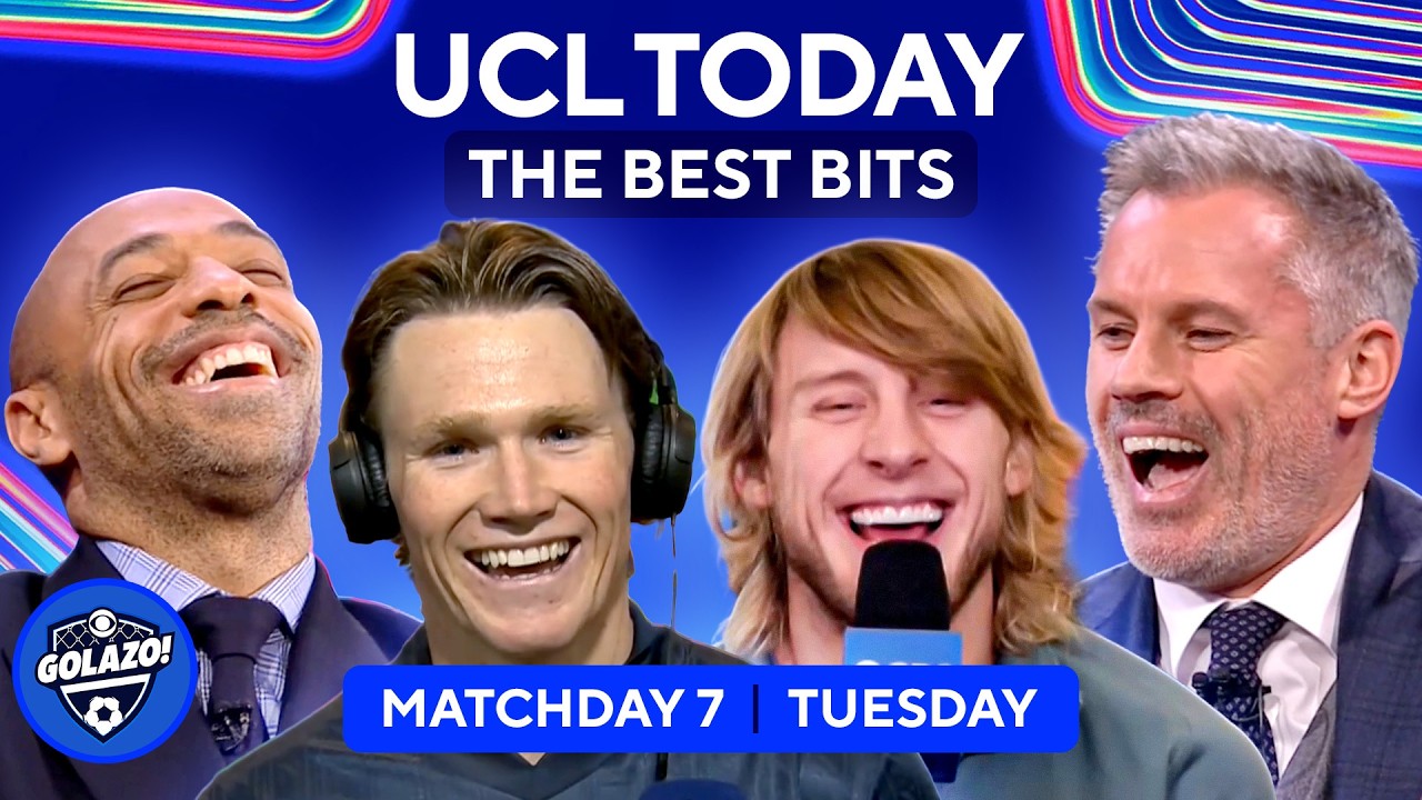 UCL Today BEST BITS: Jamie vs Micah Push Up Challenge, McTominay Joins & Man City LOSE!