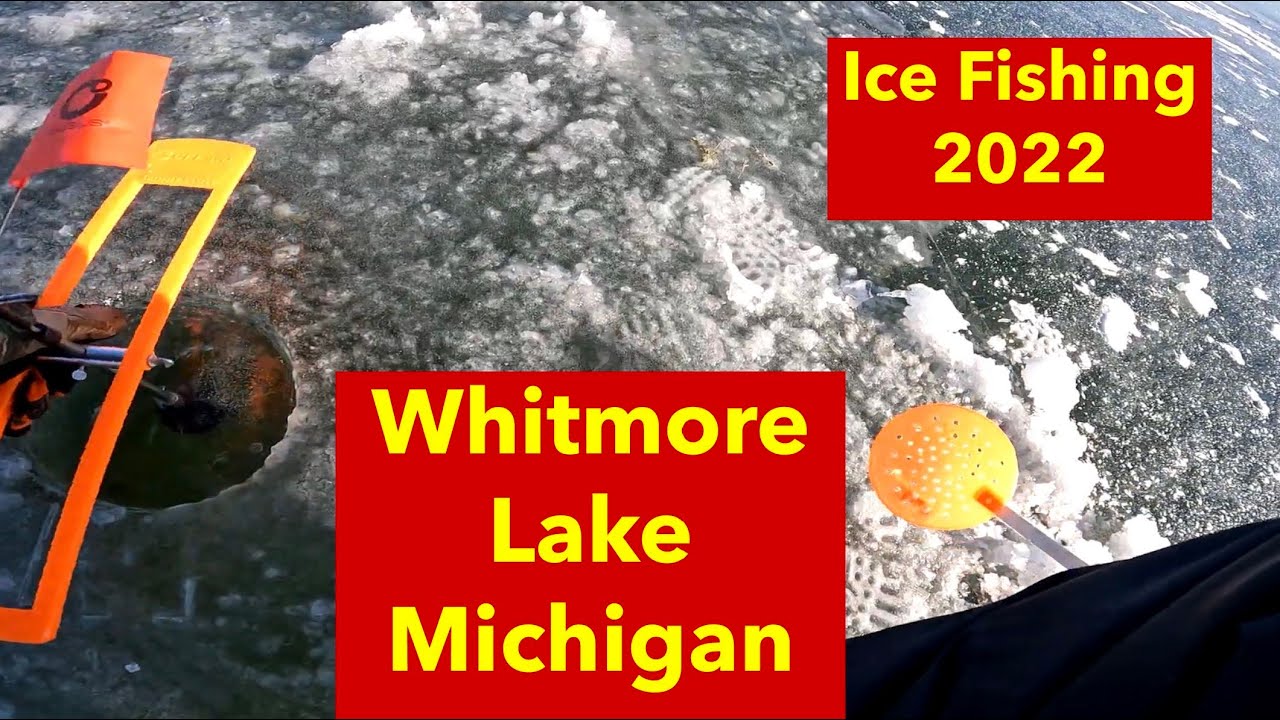 Whitmore Lake Ice Fishing | First Ice Of The Season