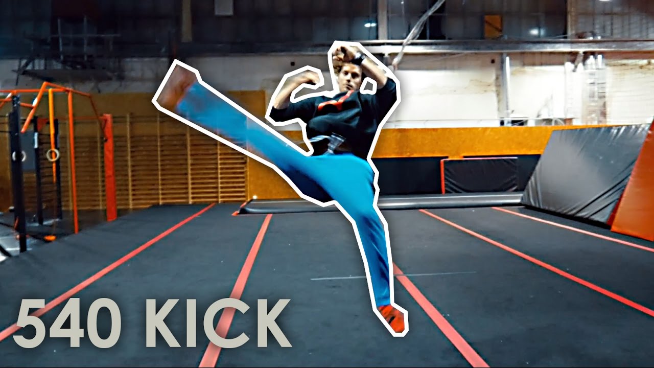 Jak zrobić 540 Kick | Tricking Tutorial