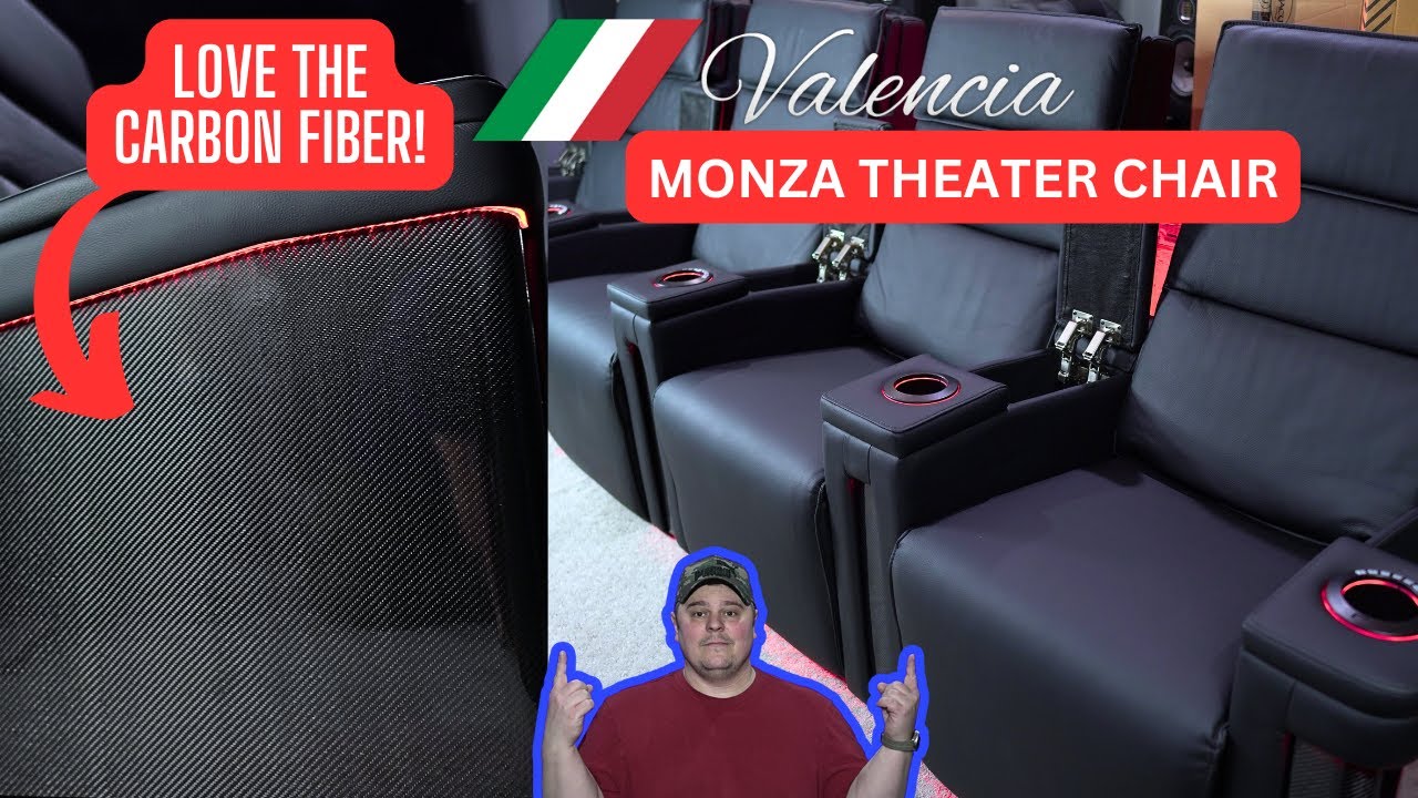 What I DON'T Like, and What I DO Like! Valencia Monza Carbon Fiber Home Theater Seat/Chair